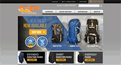 Desktop Screenshot of guerrillapacks.com